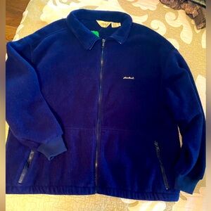 Eddie Bauer light soft blue jacket size Large